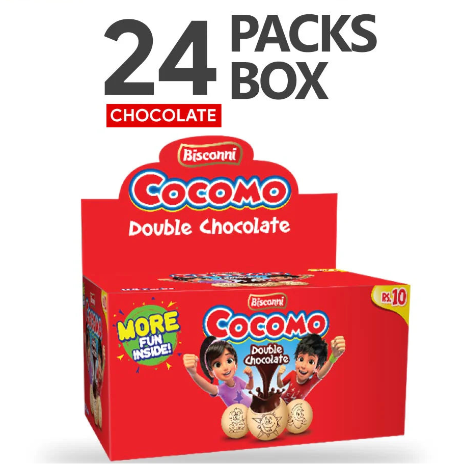 Bisconni Cocomo – Double Chocolate Flavor (24-Packs)