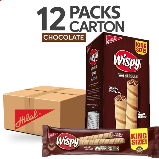 Hilal Wispy Chocolate Wafer Rolls