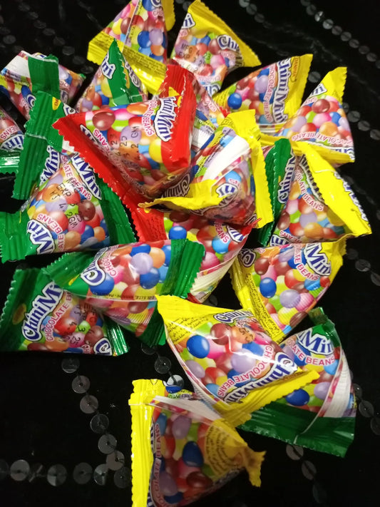 Chini Mini Chocolate Bunties 60 Packets Tasty