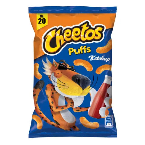 CHEETOS PUFF KETCHUP 14G 14X64