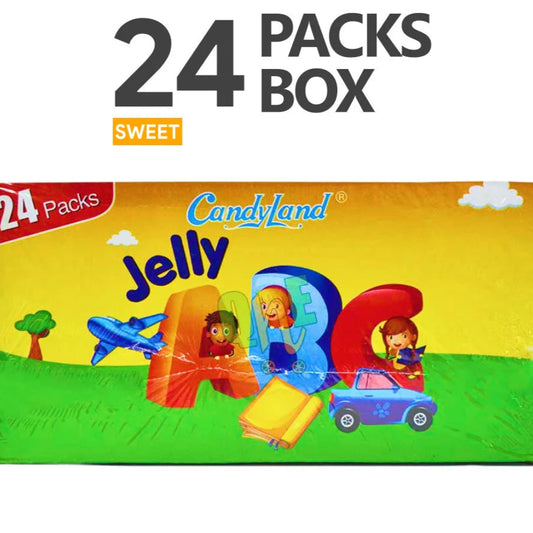 Candyland ABC Jelly – Fun, Fruity & Educational (24-Packs)