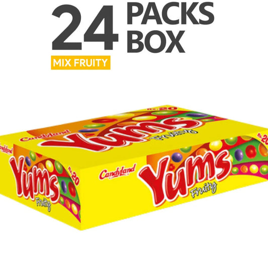 Candyland Yums – Fruity Chews (24-Packs)