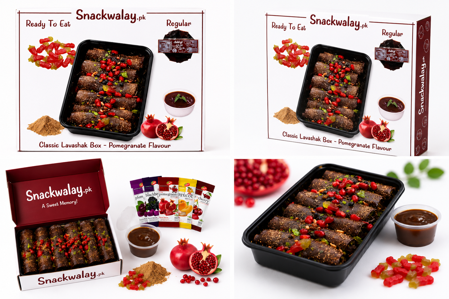 Original Iranian Lavashak | Ready to Eat | Includes Tamil Imli Chatni ( mix flavor) & Churan