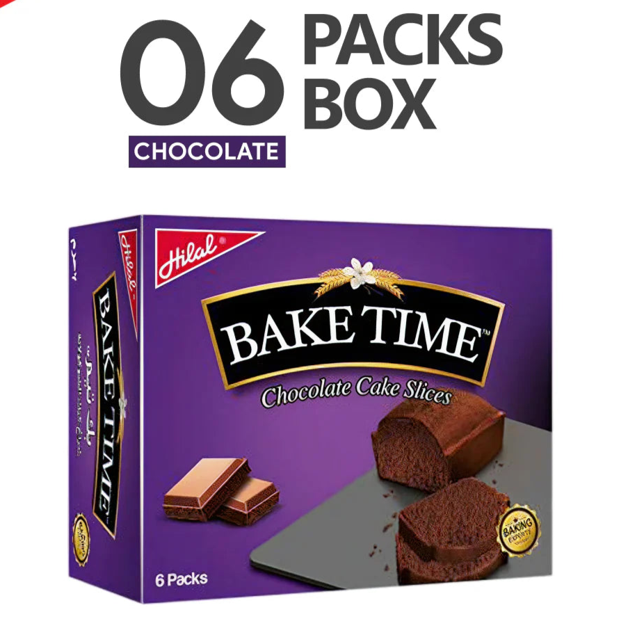 Hilal | Bake Time Chocolate Cake Slices – 6 Packs