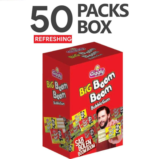 Giggly Boom Boom Chewing Gum – Refreshing Flavor