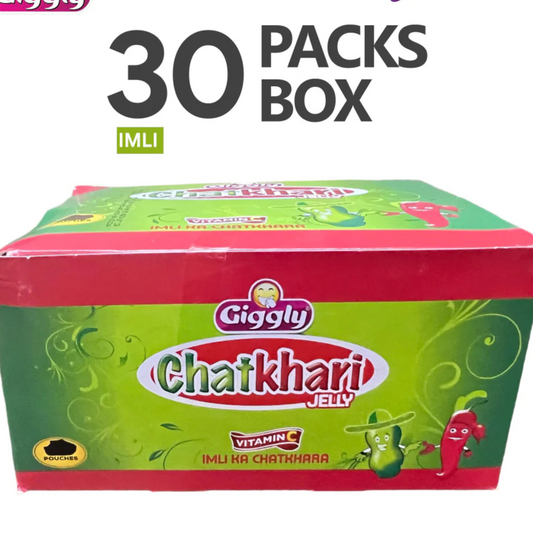 Giggly | Chatkhari Jelly – 30 Packs Box