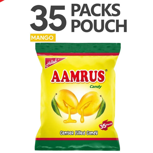 Hilal Aamrus Candy – Mango Flavor (35 Pieces Bag)