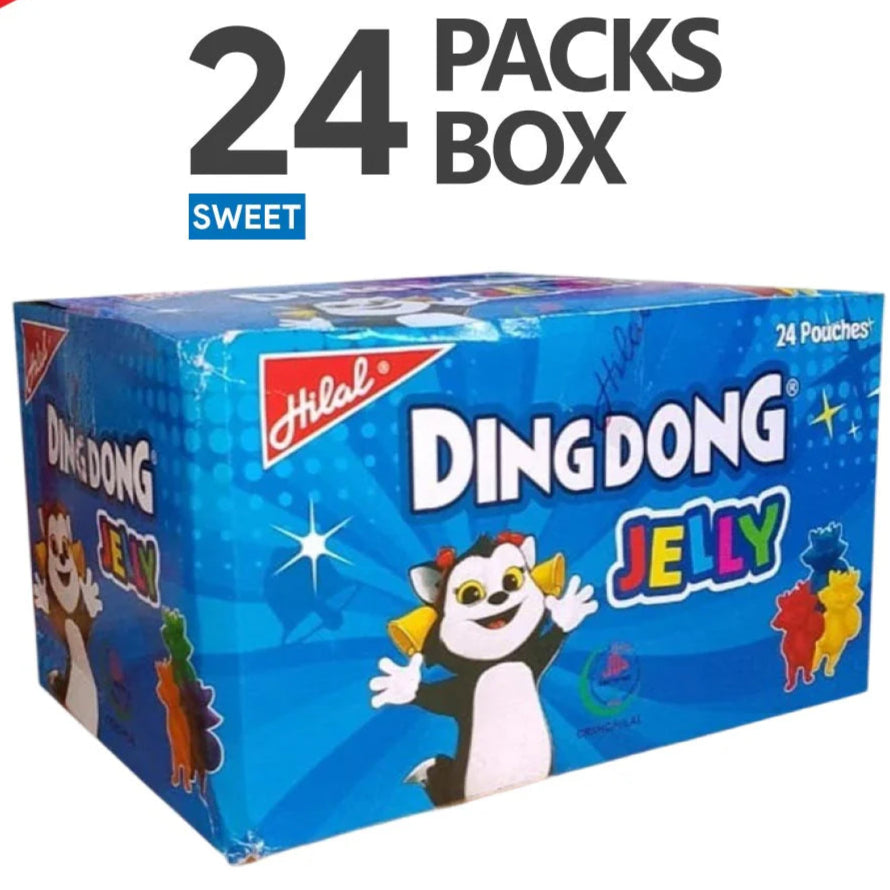 Hilal Ding Dong Jelly – Sweet Flavored (24-Packs)