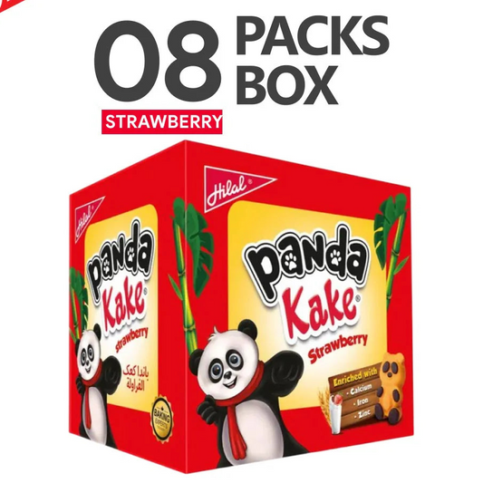 Hilal Panda Kake Strawberry Flavored (8-Packs)