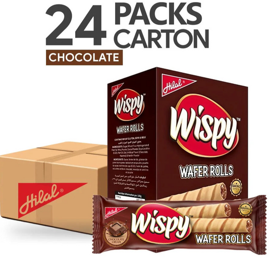 Hilal Wispy Chocolate Wafer Rolls