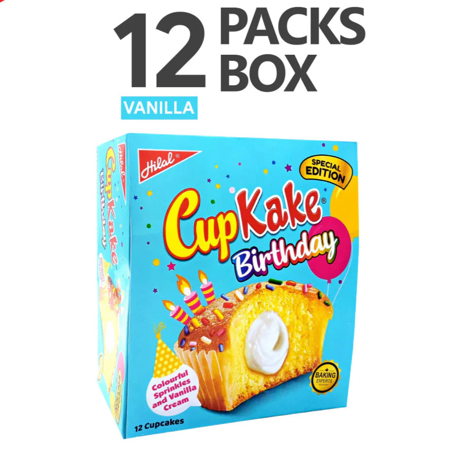 Hilal | Cup Kake Birthday – Vanilla Filled Cake