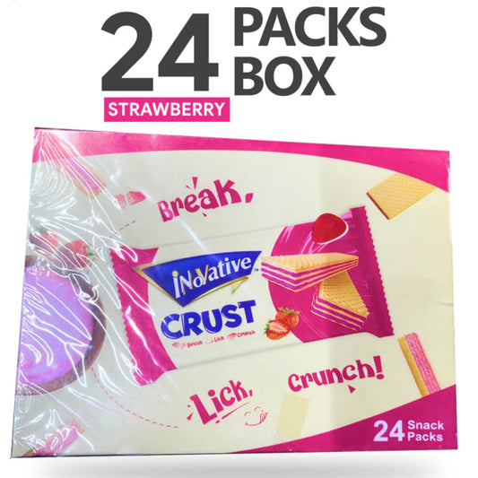 Innovative | Crust Crispy Strawberry Wafers