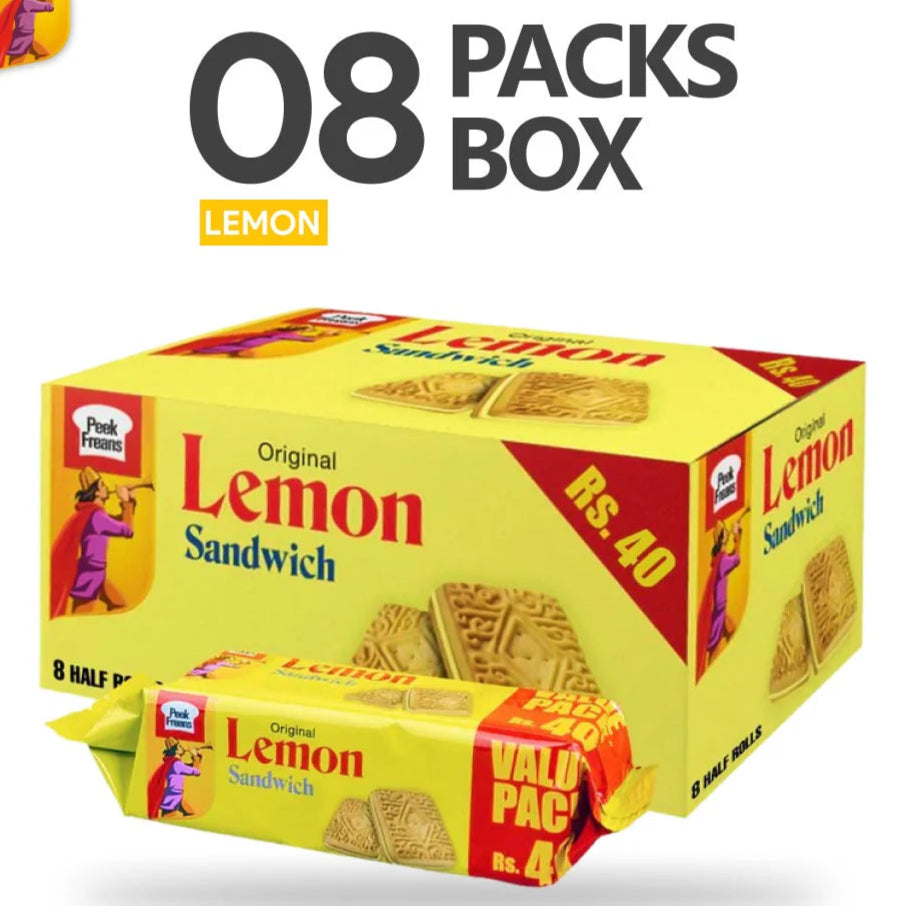 Peek Freans Original Lemon Sandwich Biscuits