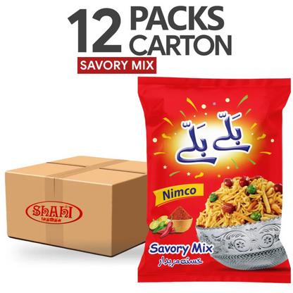 Shahi Ballay Ballay Savory Mix | Crunchy & Flavorful Snack (Large, 12-Packs)