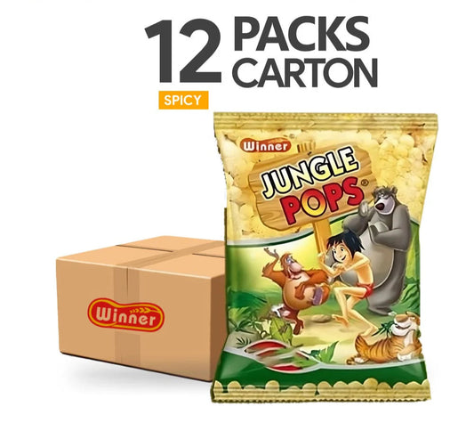 Winner Jungle Pops – Spicy & Crunchy Masala Puffs
